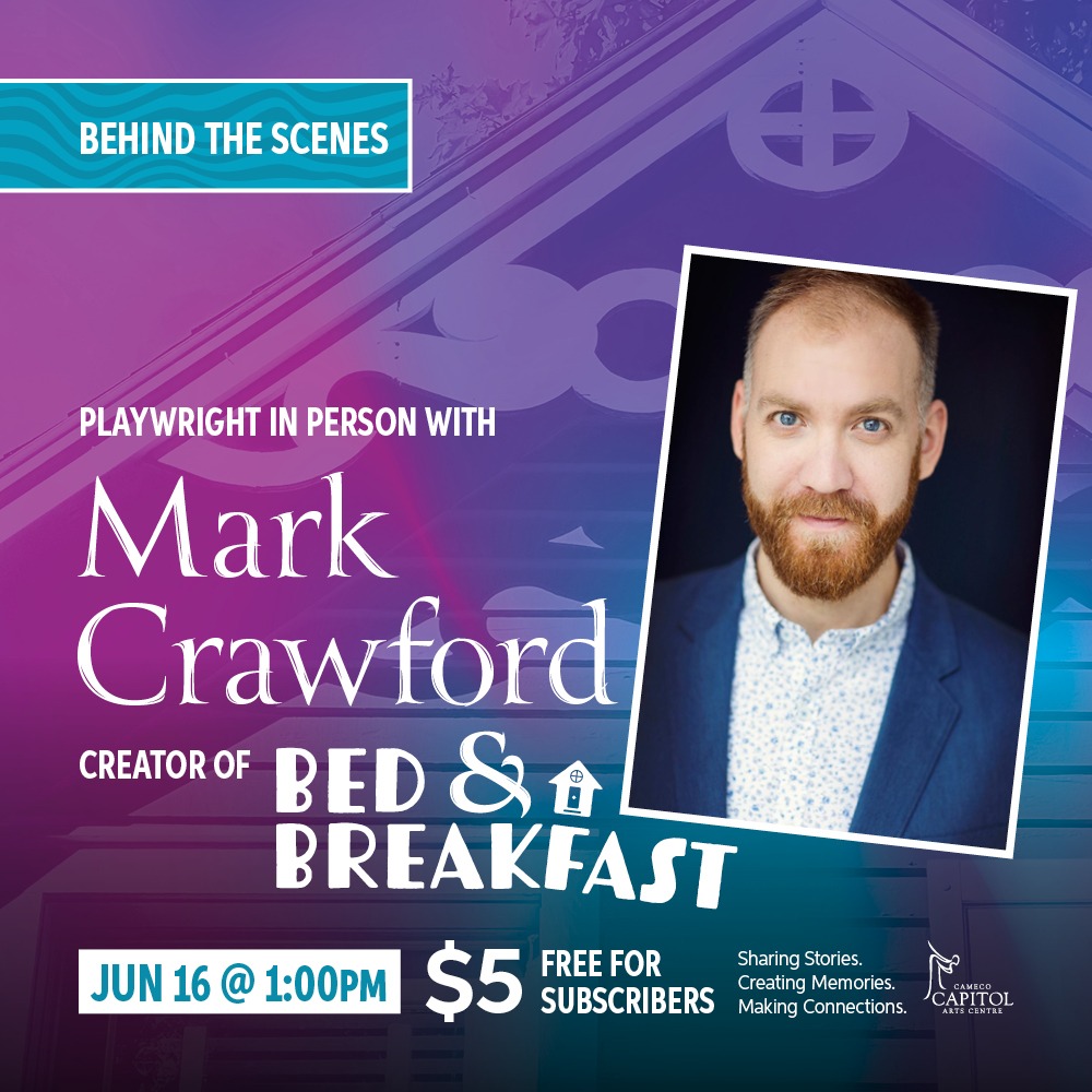 Playwright in Person with Mark Crawford