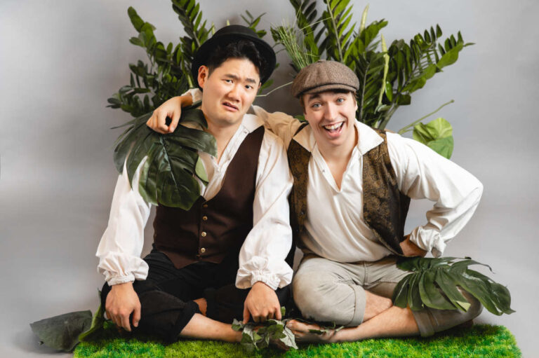 Haneul Yi and Joel Cumber star in "A Year with Frog and Toad".
