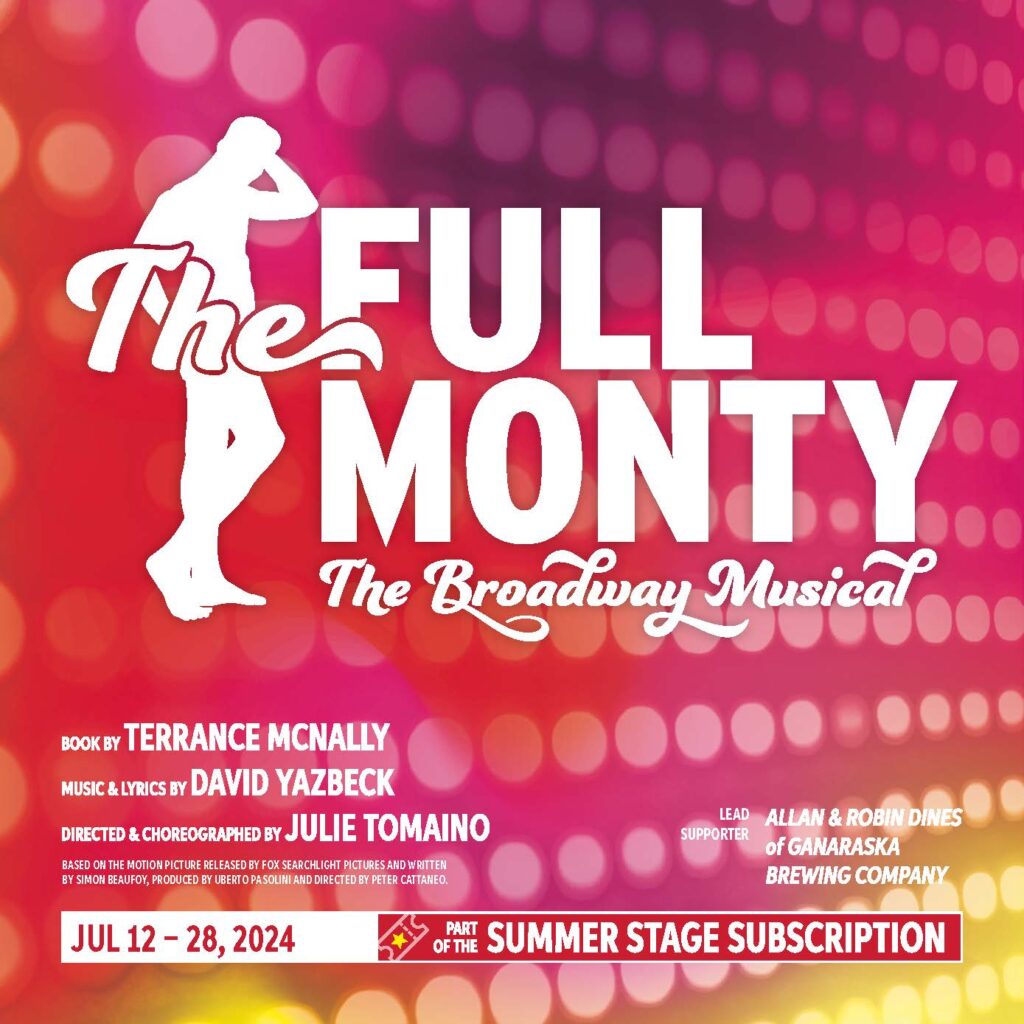 Poster for "The Full Monty" at the Capitol Theatre